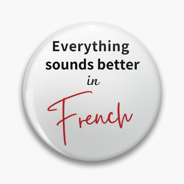 Item preview, I Love French  designed and sold by HappyPeeps.