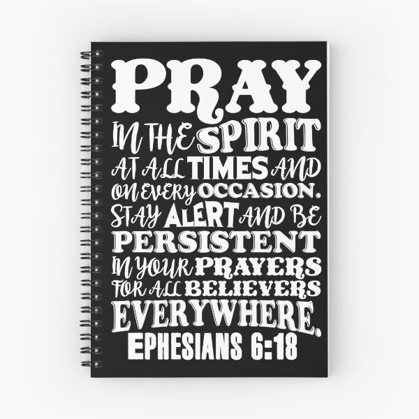 Item preview, Ephesians 6:18 designed and sold by plushism.