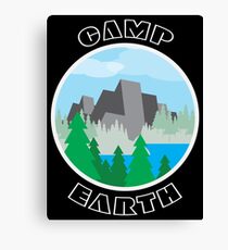 Camp Earth Canvas Print