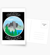 Camp Earth Postcards