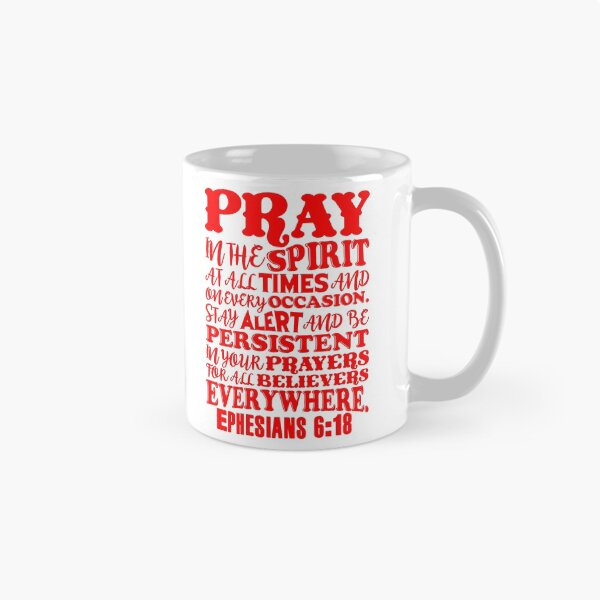 Item preview, Ephesians 6:18 designed and sold by plushism.