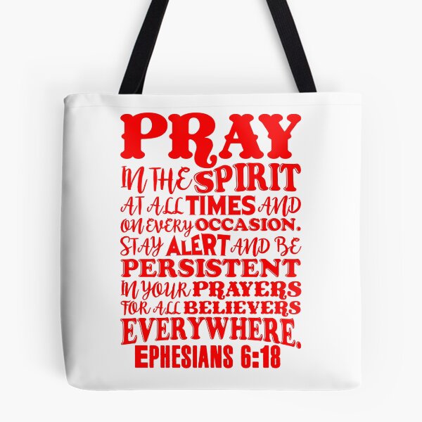 Item preview, Ephesians 6:18 designed and sold by plushism.