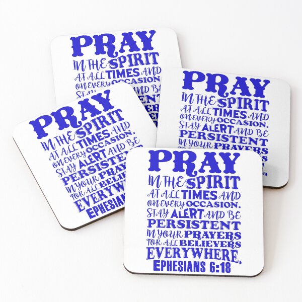 Item preview, Ephesians 6:18 designed and sold by plushism.