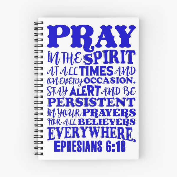Item preview, Ephesians 6:18 designed and sold by plushism.