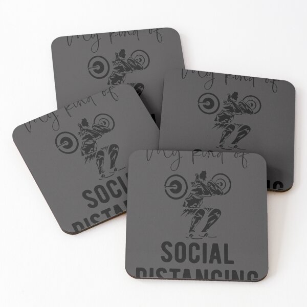 Item preview, My Kind of Social Distancing designed and sold by Zmunki.