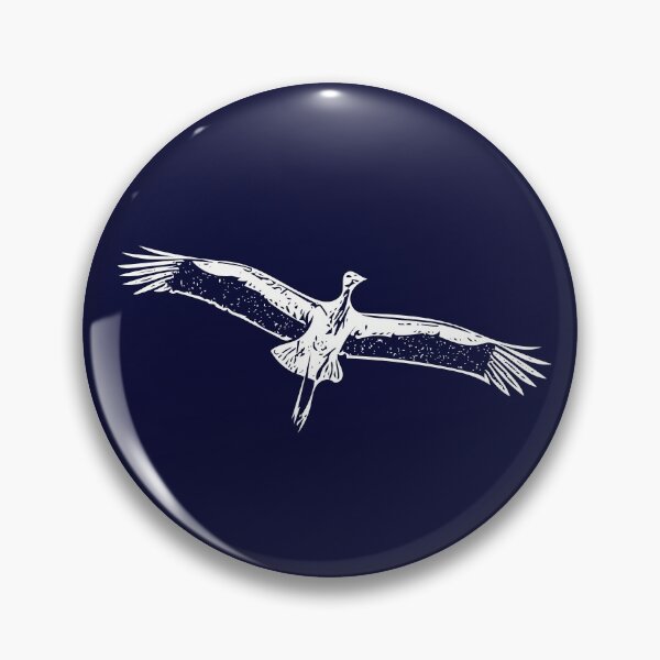 Item preview, White Stork White Print  designed and sold by designsasstultd.