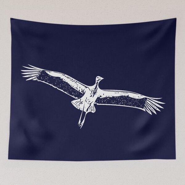 Item preview, White Stork White Print  designed and sold by designsasstultd.