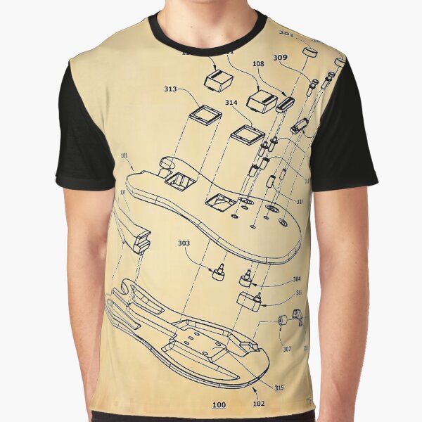 A Guitar is Born Graphic T-Shirt