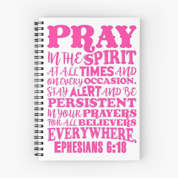 Item preview, Ephesians 6:18 designed and sold by plushism.