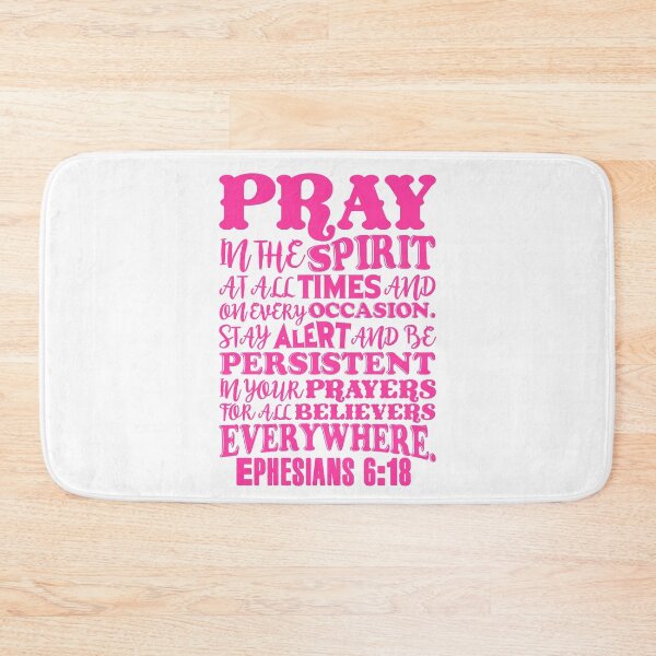 Item preview, Ephesians 6:18 designed and sold by plushism.