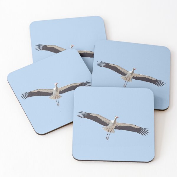 Item preview,  White Stork Color Print  designed and sold by designsasstultd.