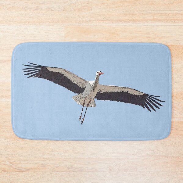 Item preview,  White Stork Color Print  designed and sold by designsasstultd.
