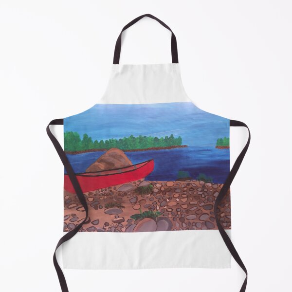 Item preview, Red canoe designed and sold by Suzgallery58.