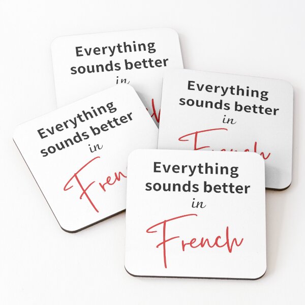Item preview, I Love French  designed and sold by HappyPeeps.