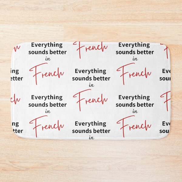 Item preview, I Love French  designed and sold by HappyPeeps.