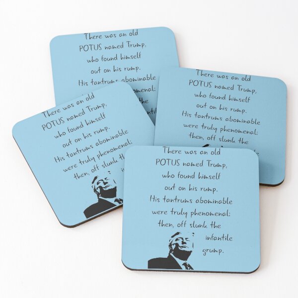 Item preview, Trump election defeat tantrums limerick politics designed and sold by SolidEarthArt.