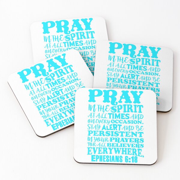 Item preview, Ephesians 6:18 designed and sold by plushism.