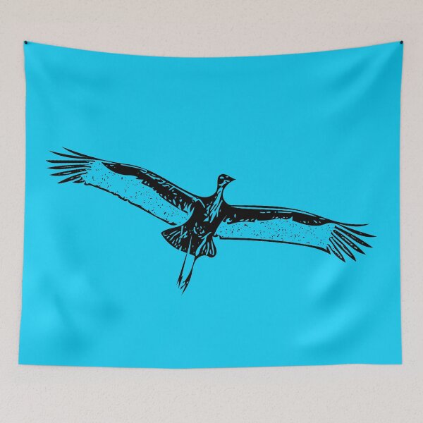 Item preview,  White Stork Black Print  designed and sold by designsasstultd.