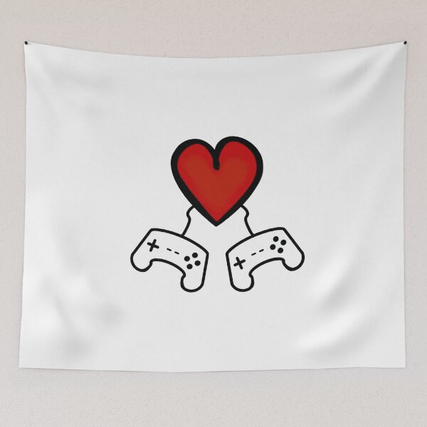 Item preview, Love Controllers - White  designed and sold by BusyMonkeys.