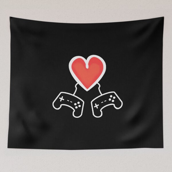 Item preview, Love Controllers - Black designed and sold by BusyMonkeys.