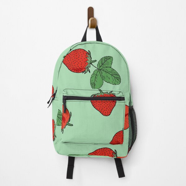 Item preview, fresh summer strawberries pattern designed and sold by TrueType.