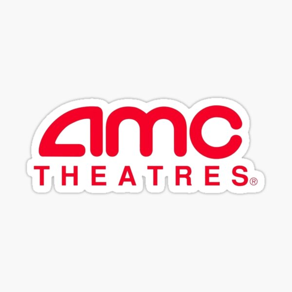 AMC Theaters Logo Sticker