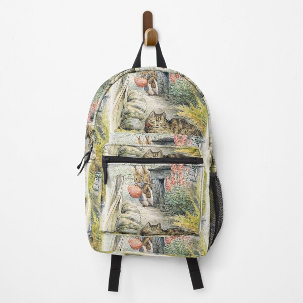 Item preview, Bunnies hiding from the sleeping cat  - Beatrix Potter designed and sold by Vintage Designs +.