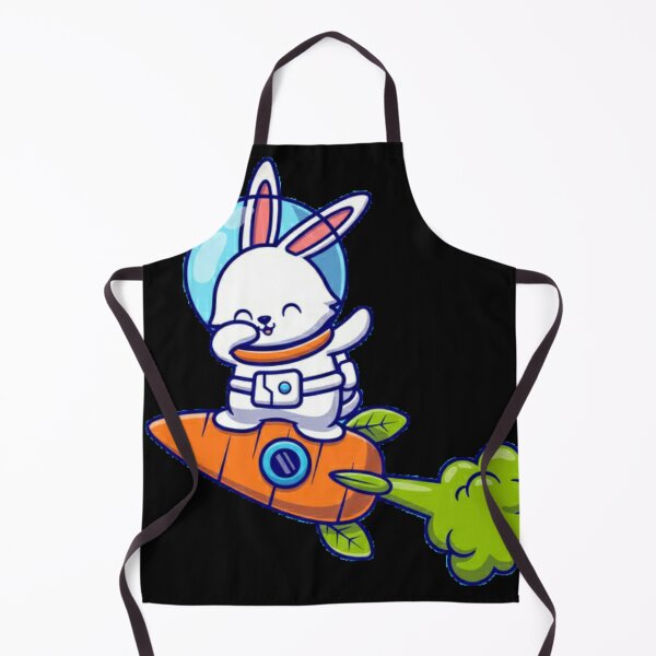 Item preview, rabbit dabbing on carrot rocket designed and sold by Rakos-Merch.