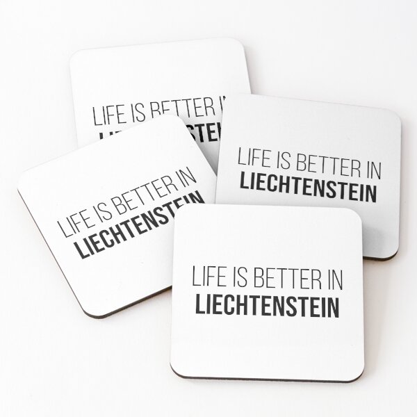 Item preview, Life is better in Liechtenstein designed and sold by XCIV.