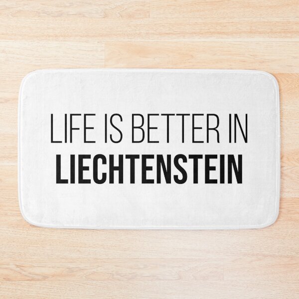 Item preview, Life is better in Liechtenstein designed and sold by XCIV.