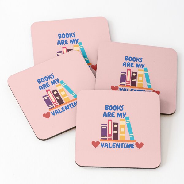 Item preview, Books Are My Valentine designed and sold by BhavyaBathla.