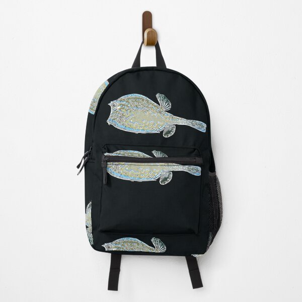 Item preview, White Alternate Print of a Scrawled Cowfish designed and sold by designsasstultd.