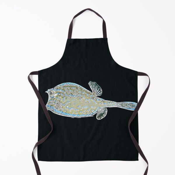 Item preview, White Alternate Print of a Scrawled Cowfish designed and sold by designsasstultd.
