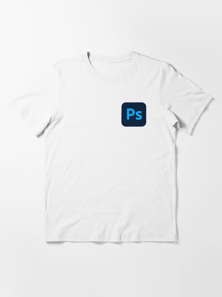 photoshop logo on shirt