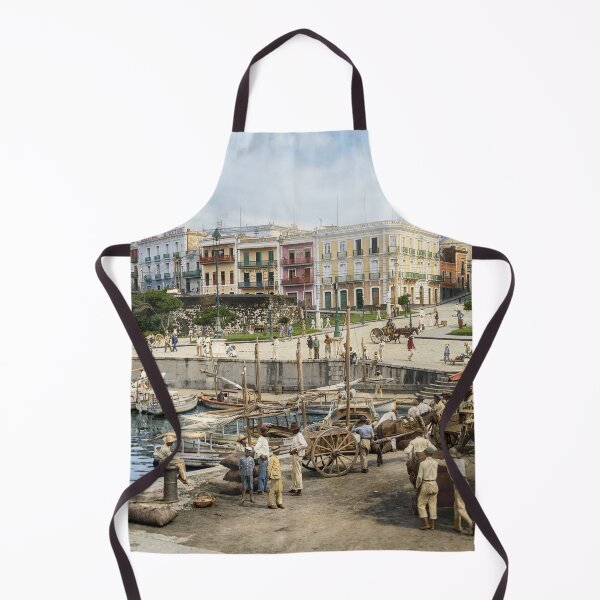 Item preview, Old San Juan Marina, Puerto Rico in the year 1903 designed and sold by Sanna Dullaway.