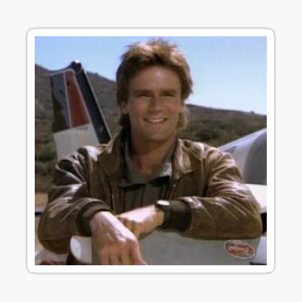 Macgyver Sticker