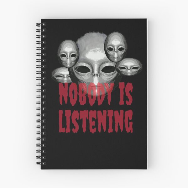 Item preview, Nobody is listening designed and sold by Areashor.