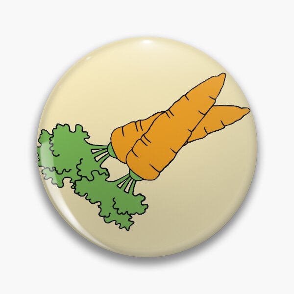Item preview, spring-fresh carrot pattern designed and sold by TrueType.