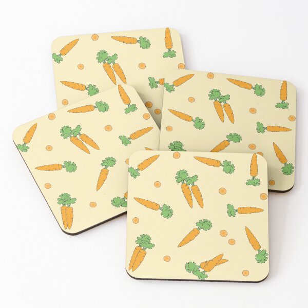 Item preview, spring-fresh carrot pattern designed and sold by TrueType.