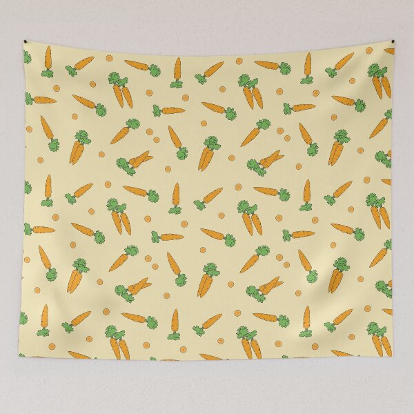 Item preview, spring-fresh carrot pattern designed and sold by TrueType.