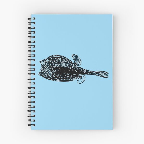 Item preview,  Black Print of a Scrawled Cowfish designed and sold by designsasstultd.