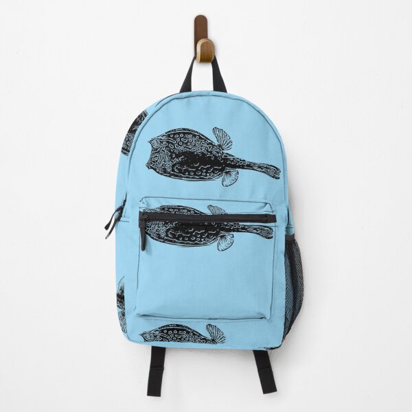 Item preview, Black Print of a Scrawled Cowfish designed and sold by designsasstultd.