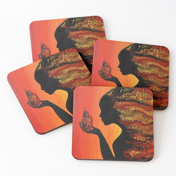 Item preview, Fire Woman! - Elemenal Women designed and sold by AB Creative.
