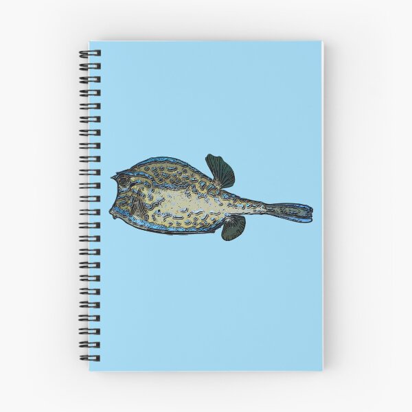 Item preview, Black Alternate Print of a Scrawled Cowfish designed and sold by designsasstultd.