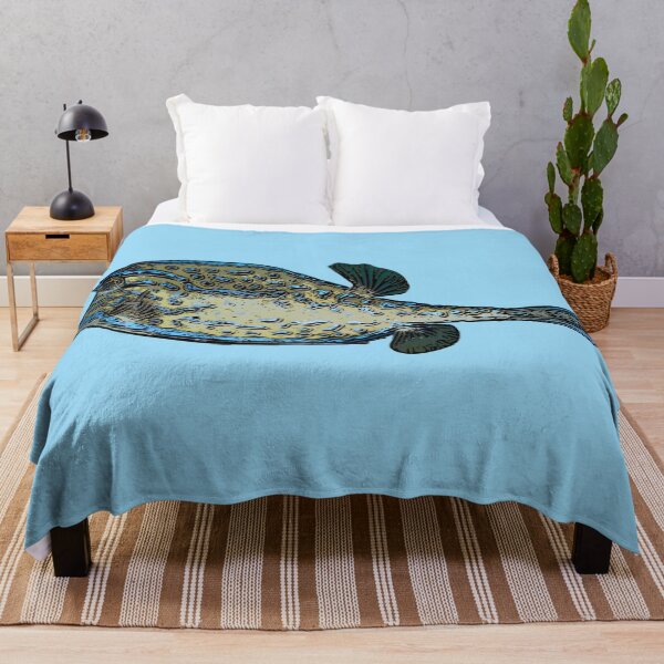 Item preview, Black Alternate Print of a Scrawled Cowfish designed and sold by designsasstultd.
