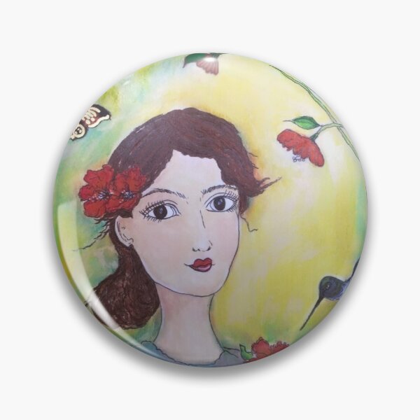 Item preview, Girl in a Garden designed and sold by Kay Richoux.