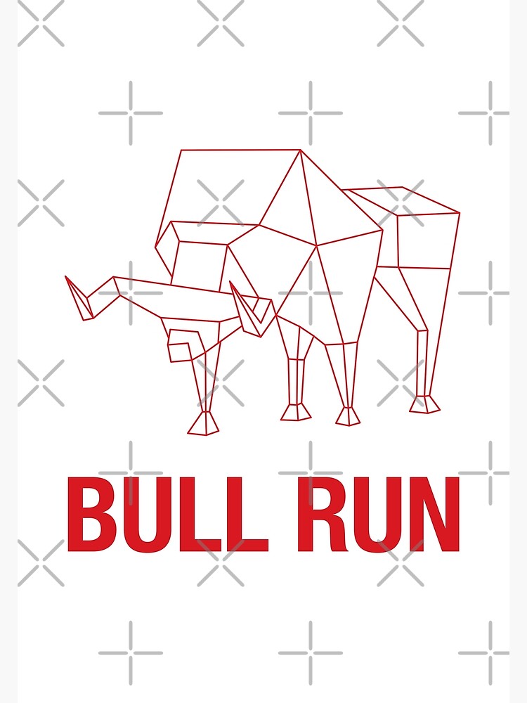 Discover Red bull run for online retail traders Premium Matte Vertical Poster