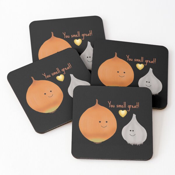 Item preview, Onion and Garlic, You Smell Great (black) designed and sold by jvcoart.