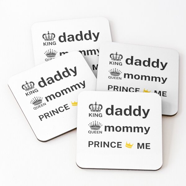 Item preview, King Daddy Queen Mommy Prince Me Collection, a gifts for men and women designed and sold by Myartbeyours.