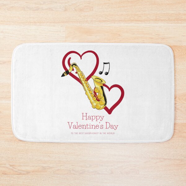 Item preview, Happy Valetine's Day to the Best Saxophonist in the World! - Dark Red designed and sold by glide-products.